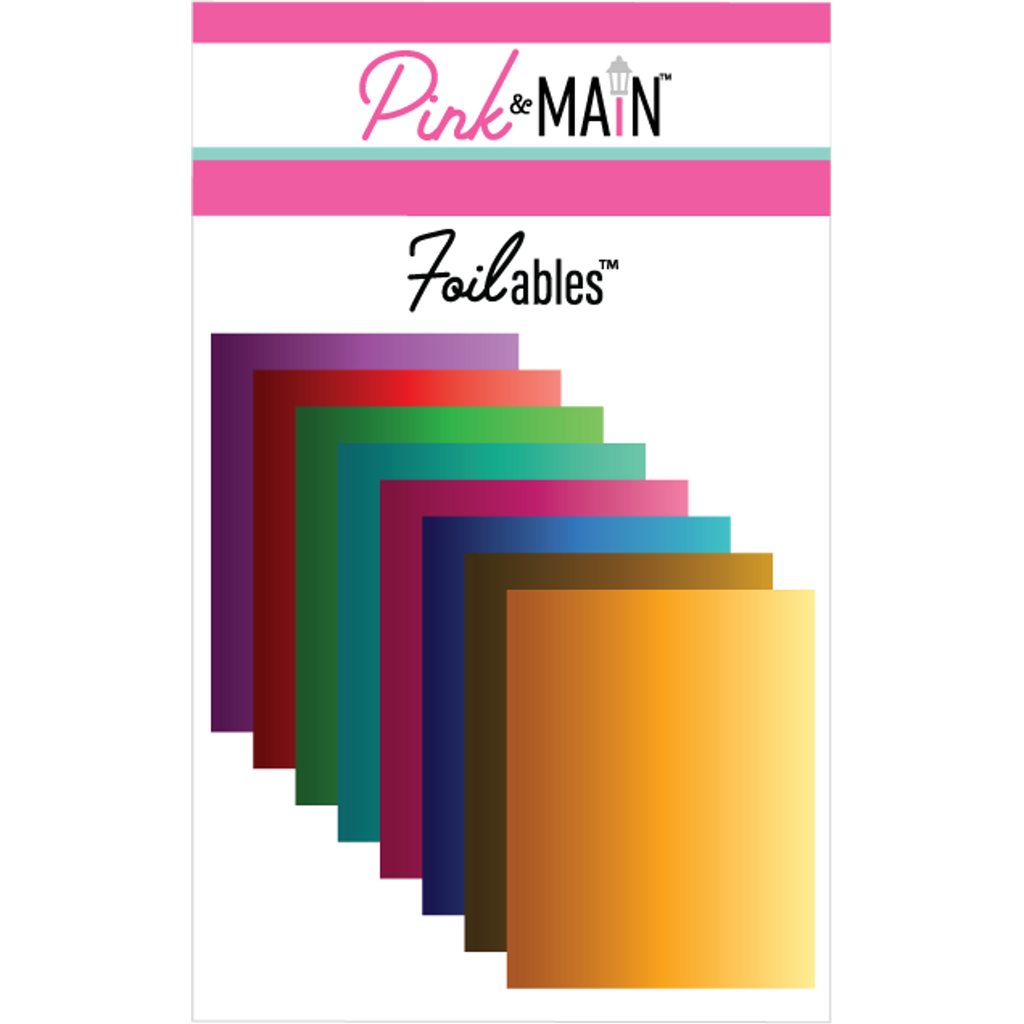 Pink and Main Ombre 1 Foilables Panels PMF112