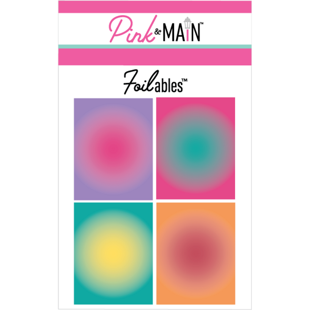 Pink and Main Color Spotlight Foilables Panels pmf204