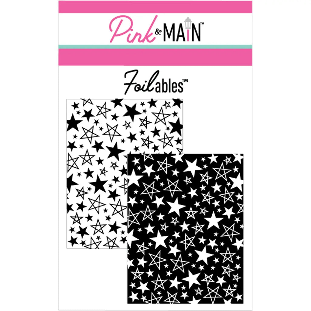 Pink and Main In The Stars Foilable Panels pmf220