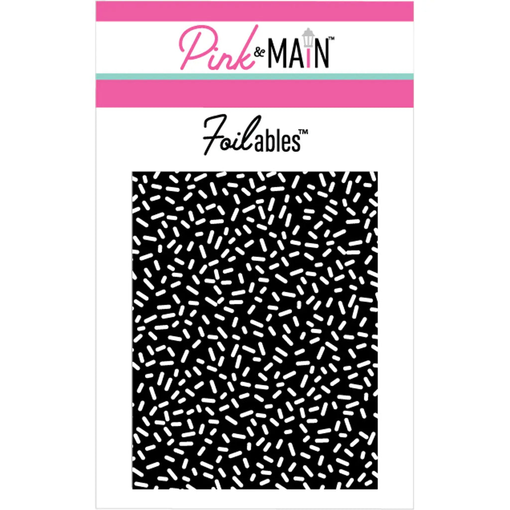 Pink and Main Reverse Sprinkles Foilables Panels pmf231