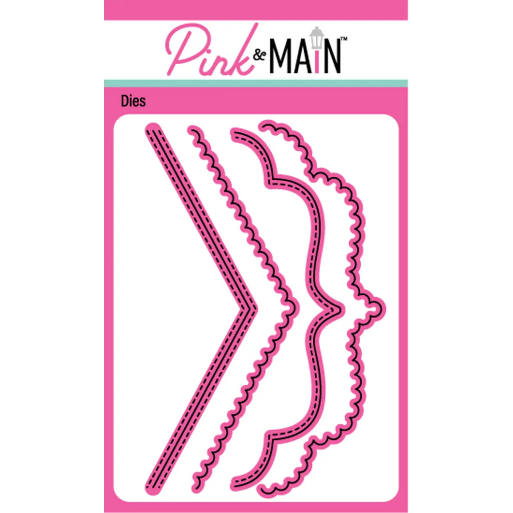 Pink and Main Fun Shape Borders Dies pnm607