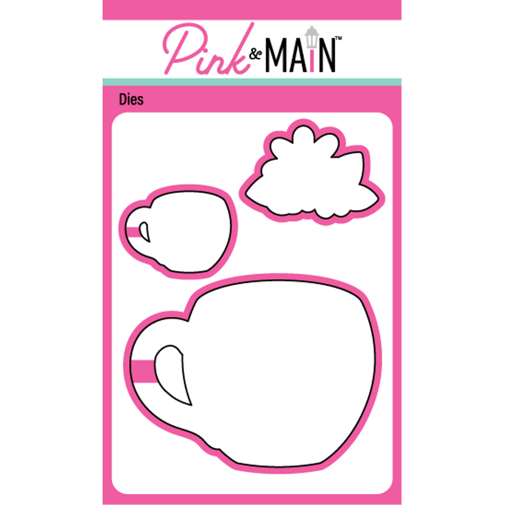 Pink and Main March Mug Dies pnm610