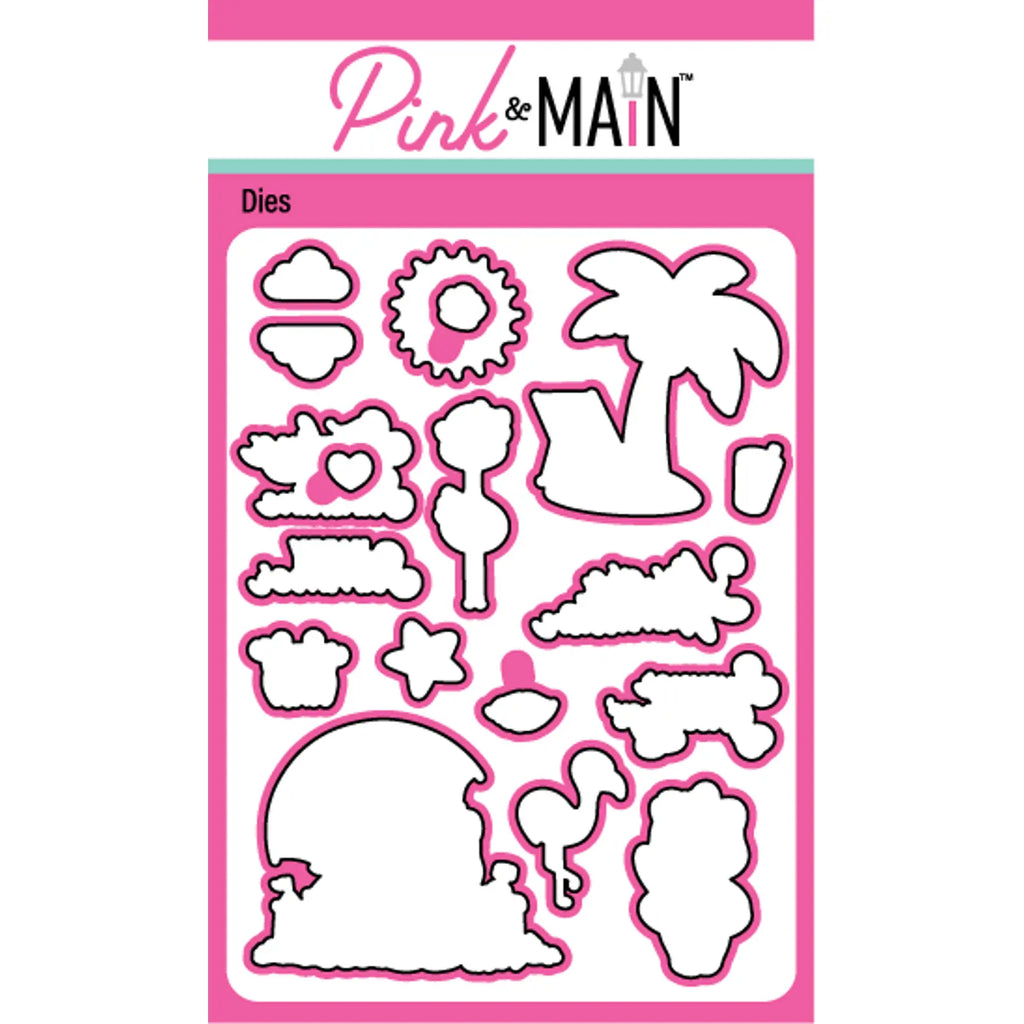 Pink and Main Flamillion Coordinating Dies pnm644