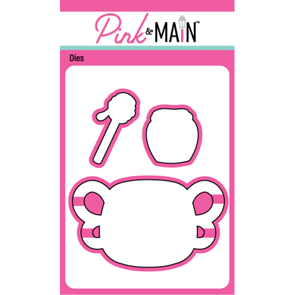 Pink and Main July Mug Dies pnm654