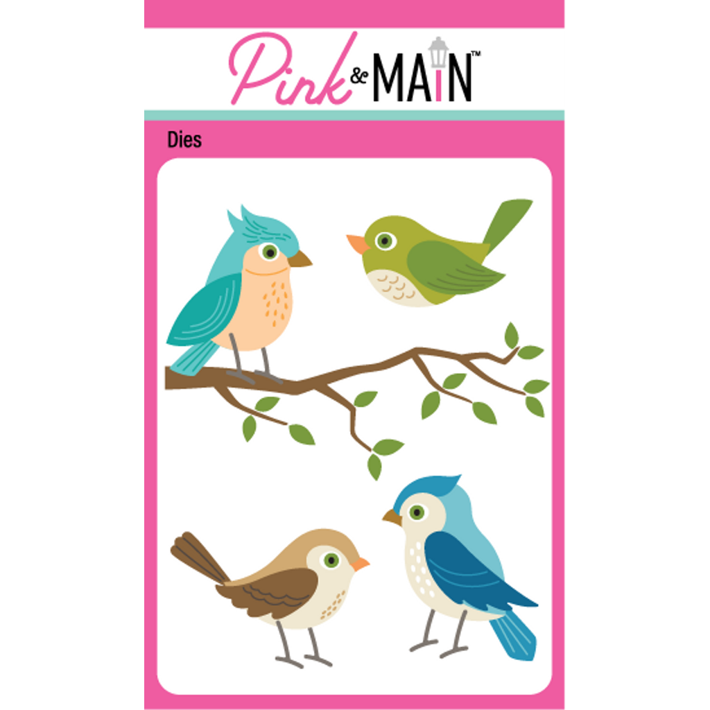 Pink and Main Sweet Birds Dies pnm661