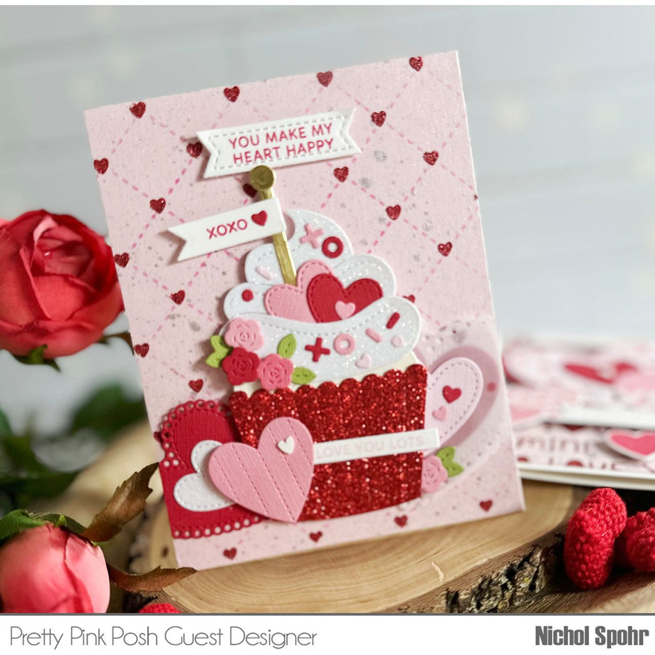 Luxury Valentines Cards - Pink & Posh