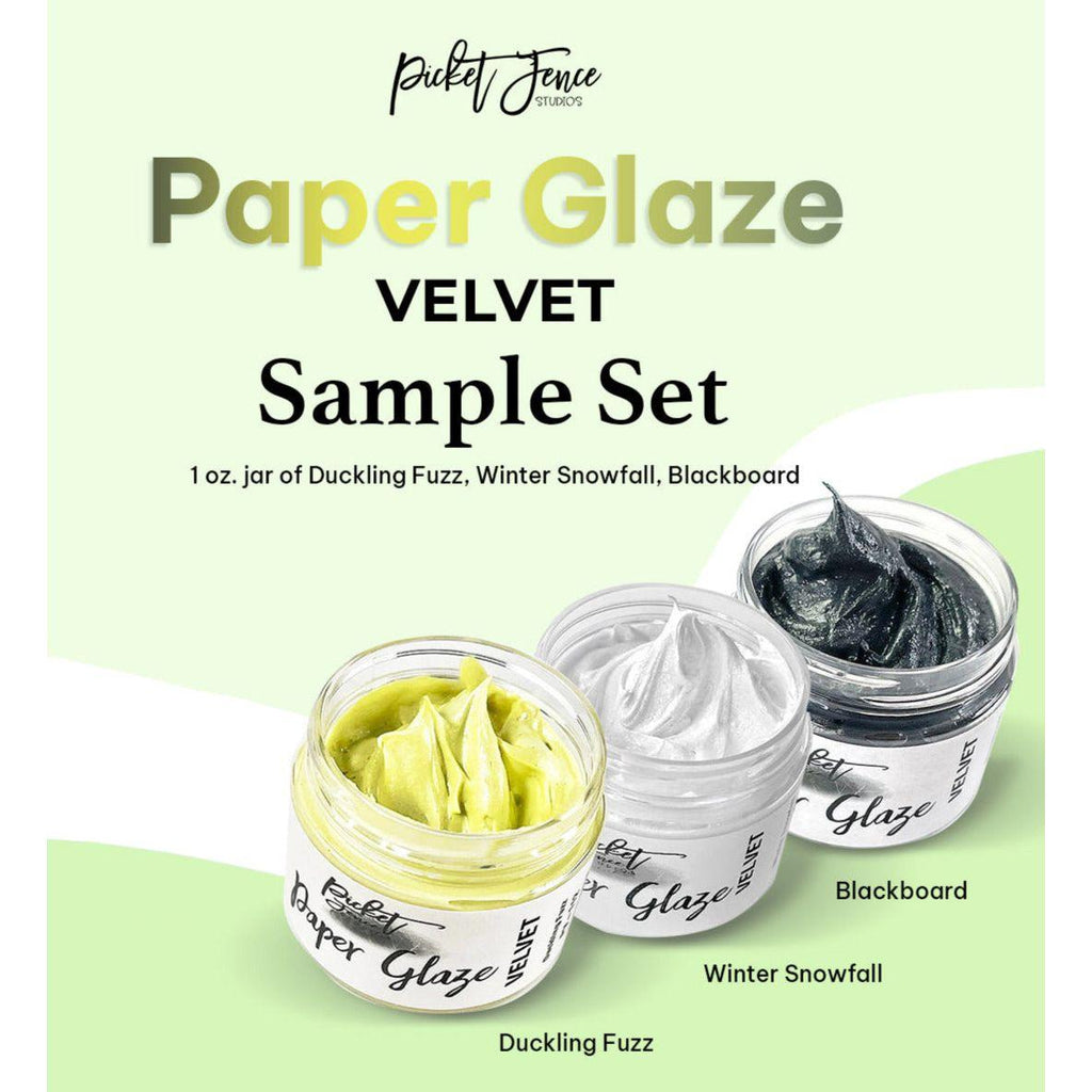 Picket Fence Studios Paper Glaze Velvet Sampler Set pv-114