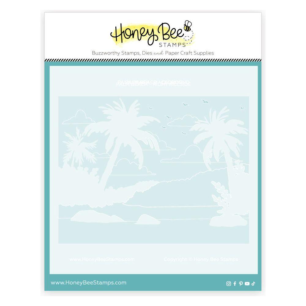 Honey Bee Palm Beach Stencils hbsl-152 Detailed Product View