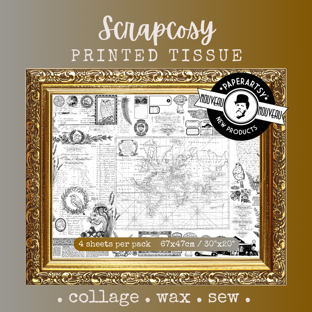 Paper Artsy Scrapcosy Printed Tissue pt05