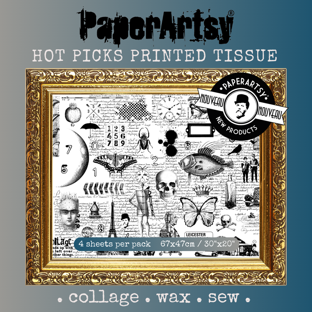 Paper Artsy Hot Picks Printed Tissue pt01