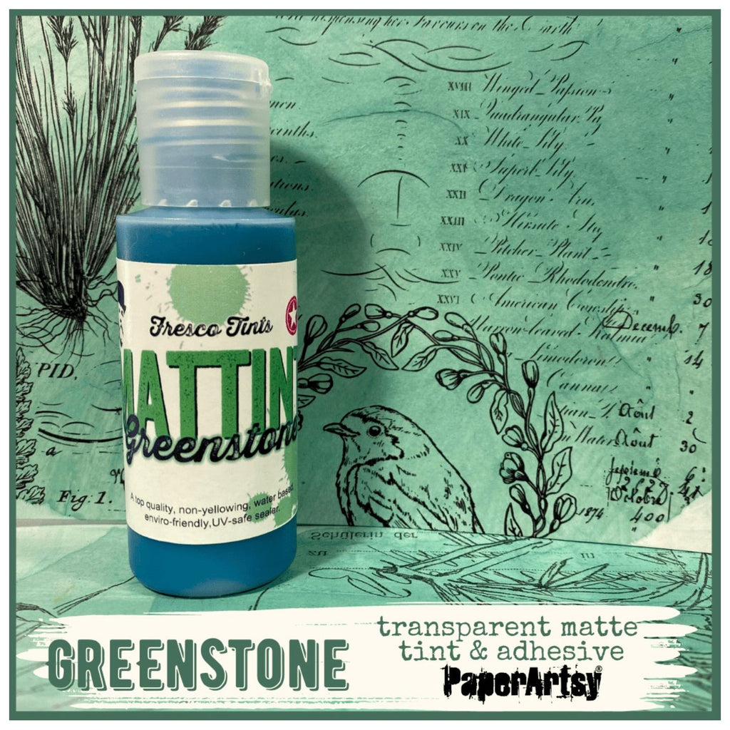 Paper Artsy Greenstone Mattint Fresco Tint mt09