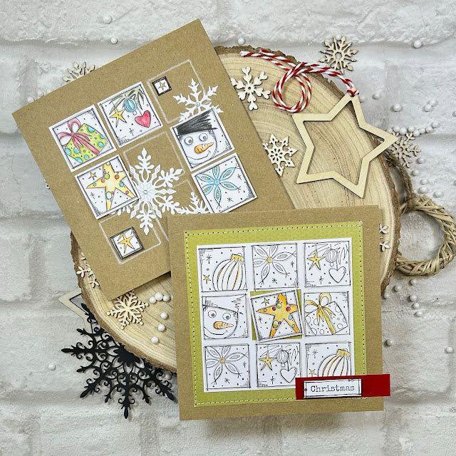 Paper Artsy JoFy 137 Cling Stamps jofy137 tiles