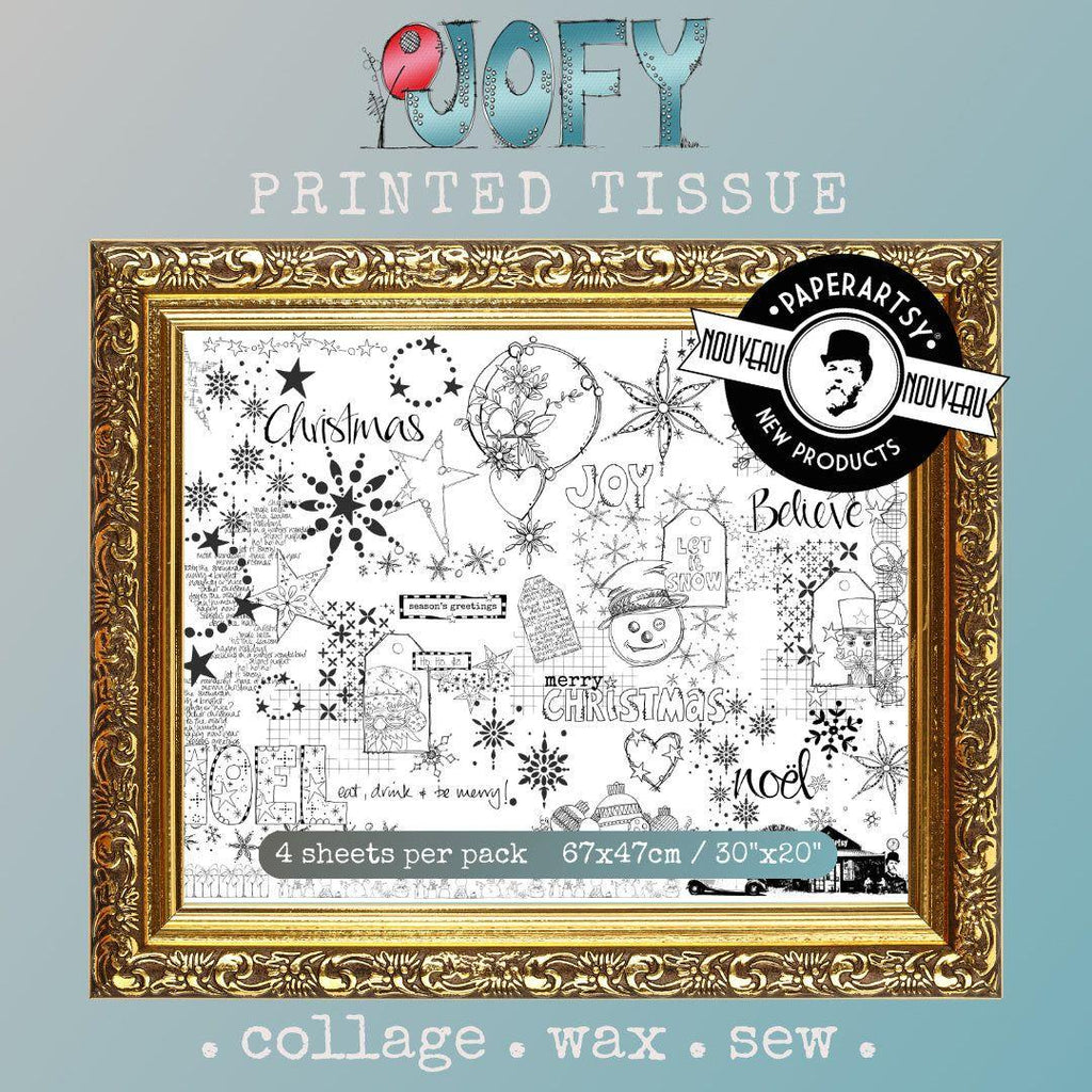 Paper Artsy JoFy Printed Tissue pt09