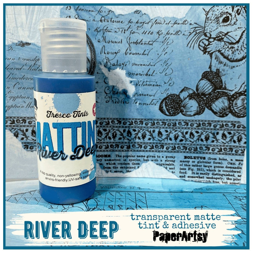 Paper Artsy River Deep Mattint Fresco Tint mt11