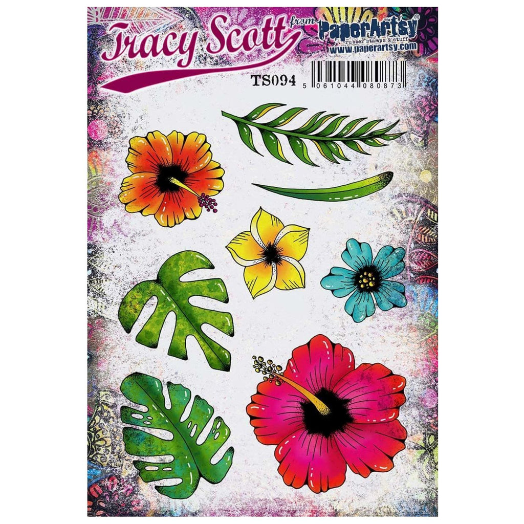 Paper Artsy Tracy Scott Cling Stamps ts094