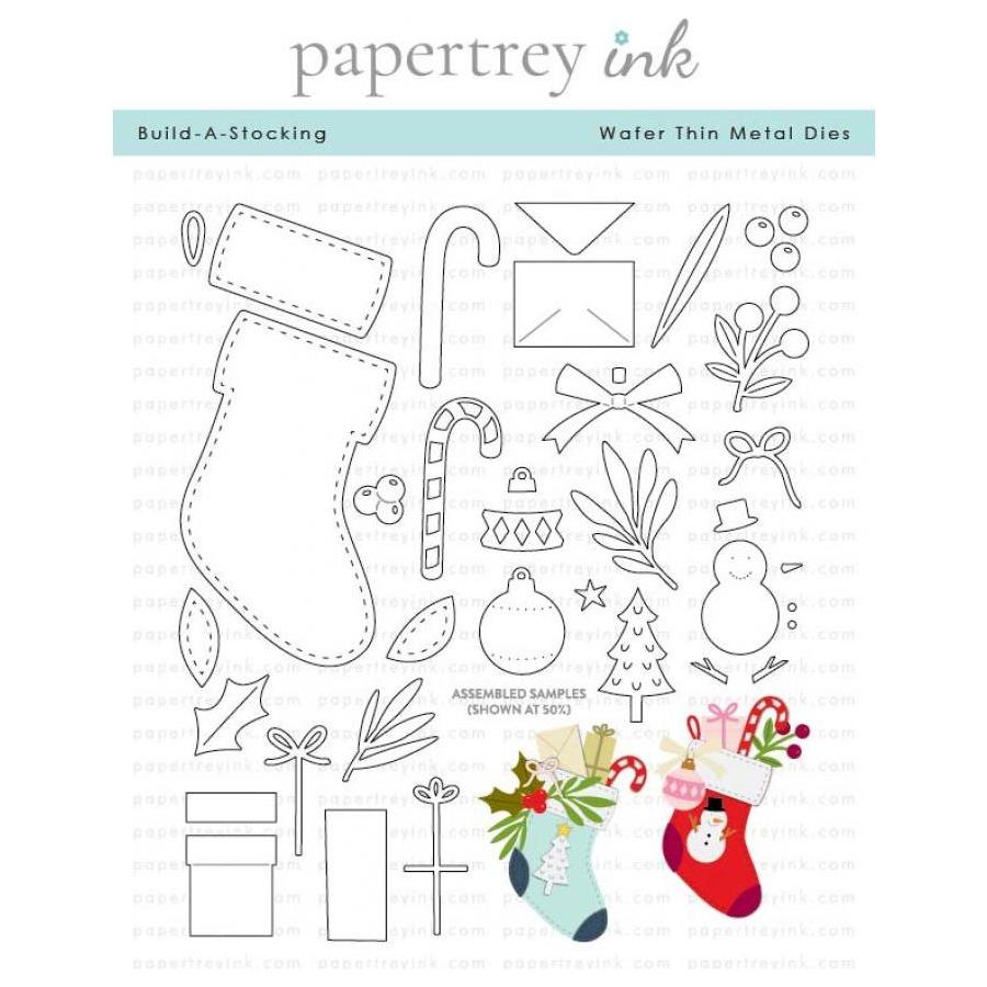 Papertrey Ink Build-A-Stocking Dies pti-0853