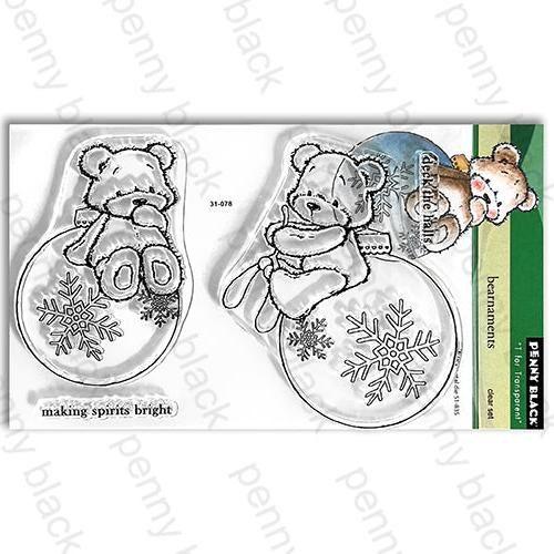 Penny Black Bearnaments Clear Stamps 31-078