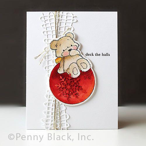 Penny Black Bearnaments Clear Stamps 31-078 bear