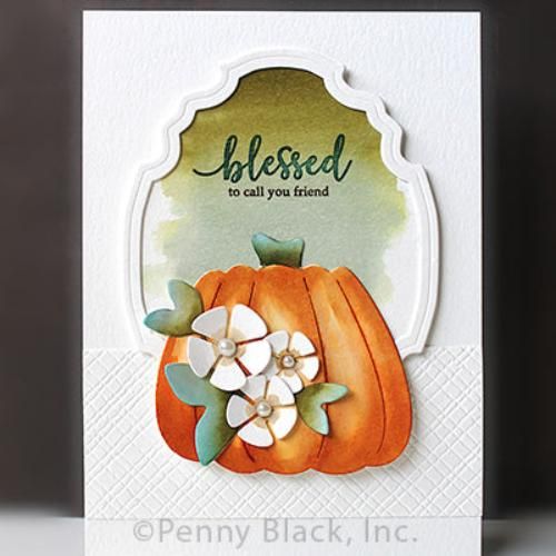 Penny Black Pumpkin Blooms Dies 51-786 – Simon Says Stamp