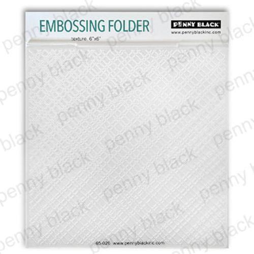 Penny Black Texture Embossing Folder 65-026