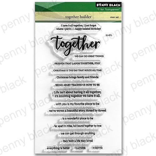 Penny Black Together Builder Clear Stamps 31-071