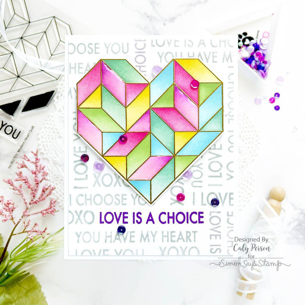 Simon Says Stamp Sequins Peony 0523py Dear Friend Love Card | color-code:ALT02