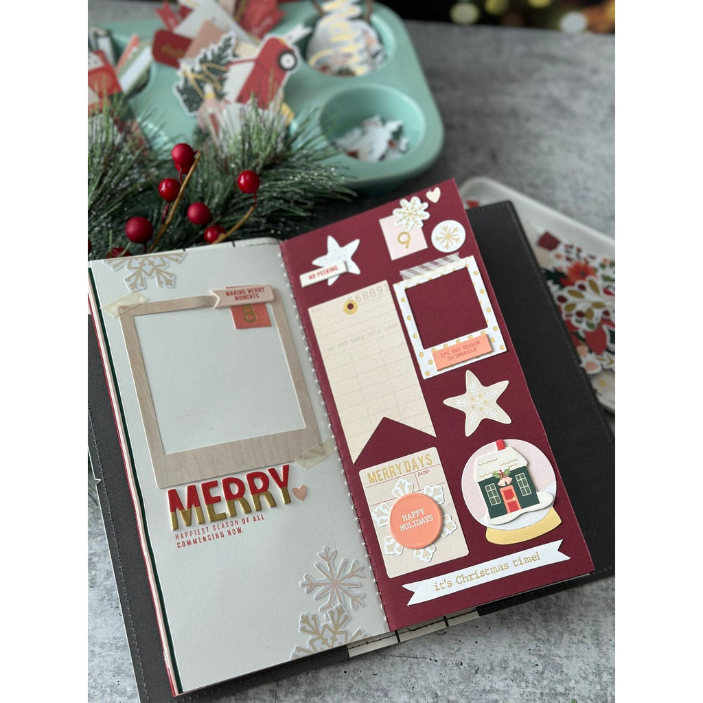 Hero Arts Stamp and Cuts XL LIBRARY CARD Set DC285 it's christmas | color-code:ALT02