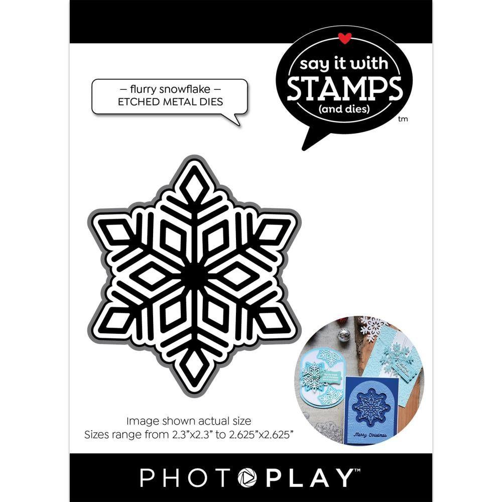 PhotoPlay Flurry Snowflake Dies sis4571