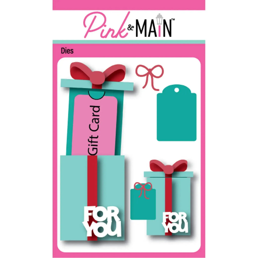 Pink and Main Gift Card Holder Dies pnm684