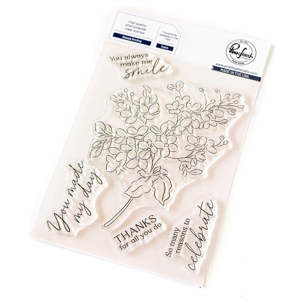 Pinkfresh Studio Always Smiling Clear Stamps 258924