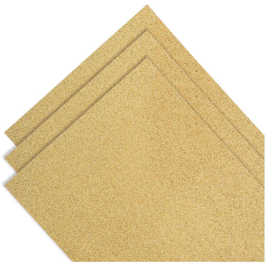 Glitter Foam Sheet Golden pack of 10