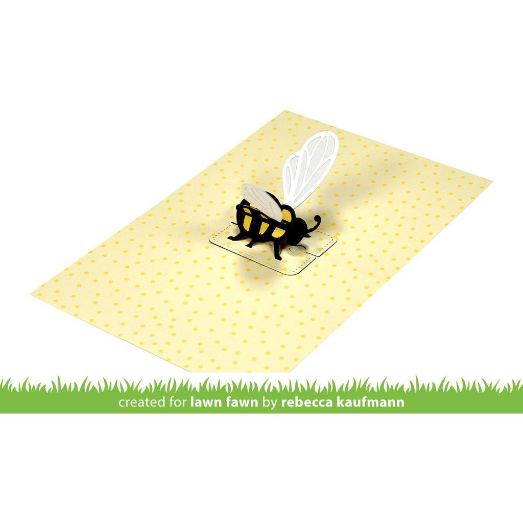 Lawn Fawn Pop-Up Bee Dies lf3138 bee pop-up