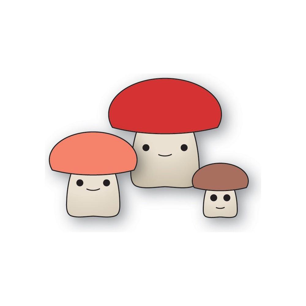 Poppy Stamps Dainty Mushrooms Dies 2682
