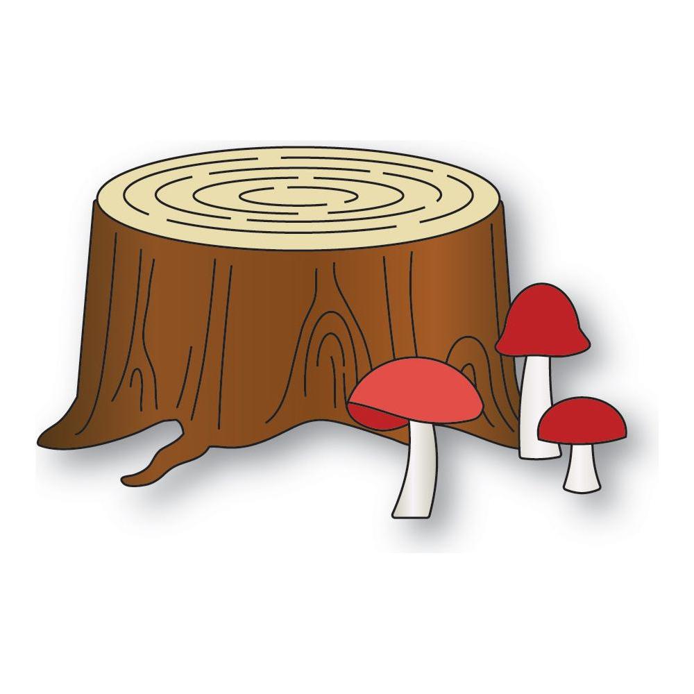 Poppy Stamps Forest Stump Dies 2657