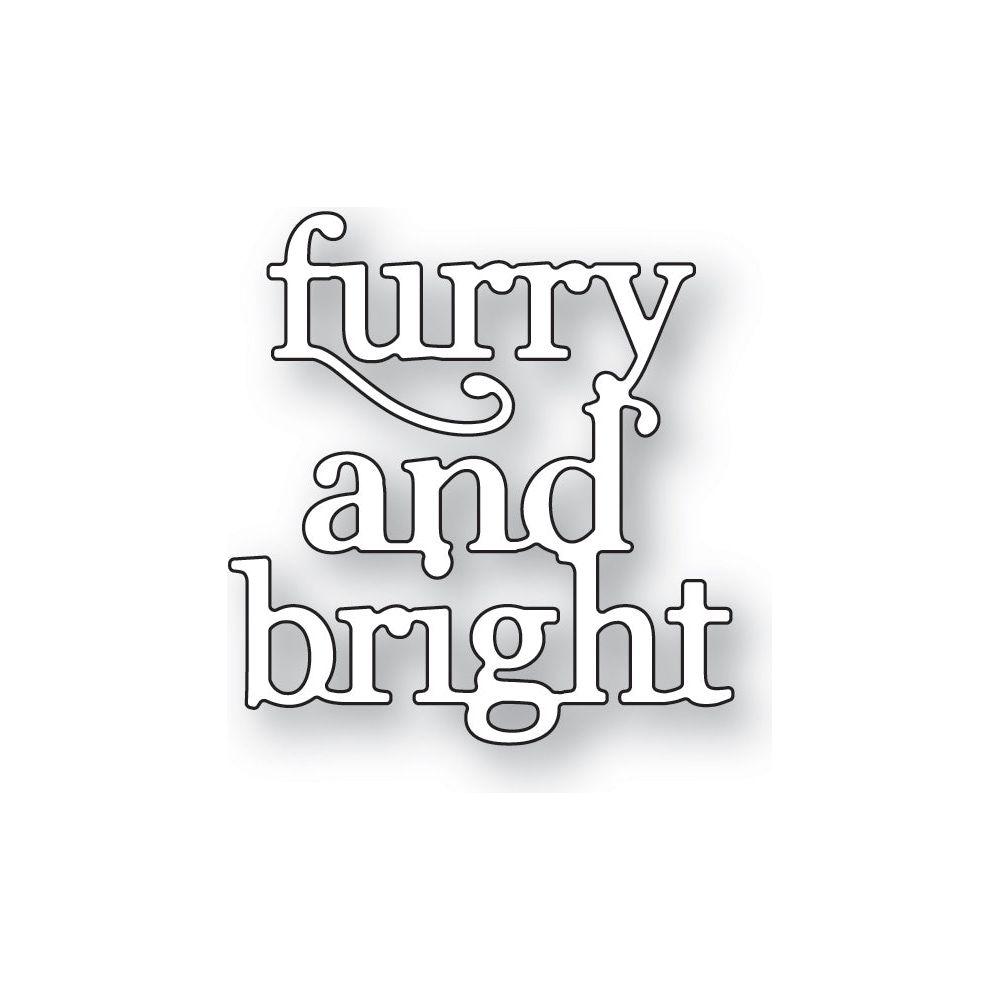 Poppy Stamps Furry and Bright Die 2654