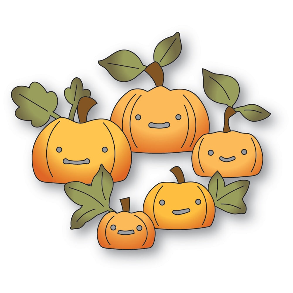 Poppy Stamps Perky Pumpkins Dies 2687
