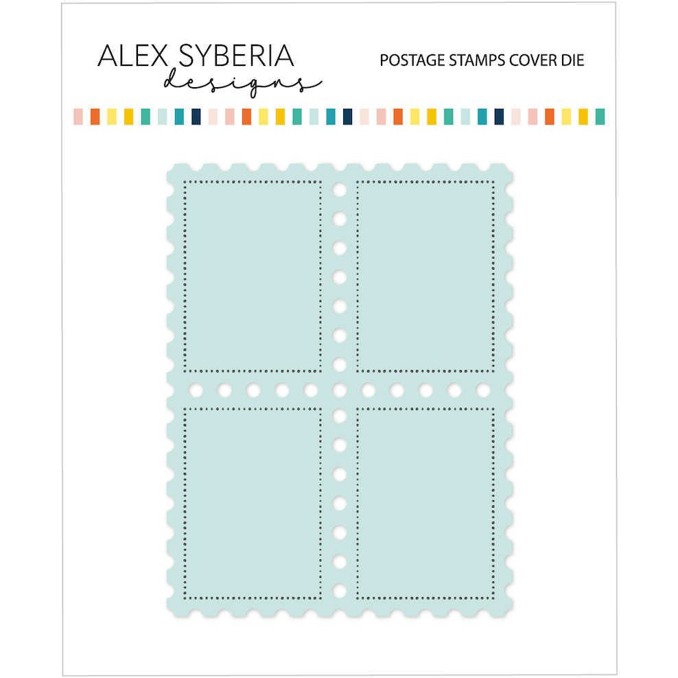 Alex Syberia Designs Postage Stamps Cover Die asd-d-164