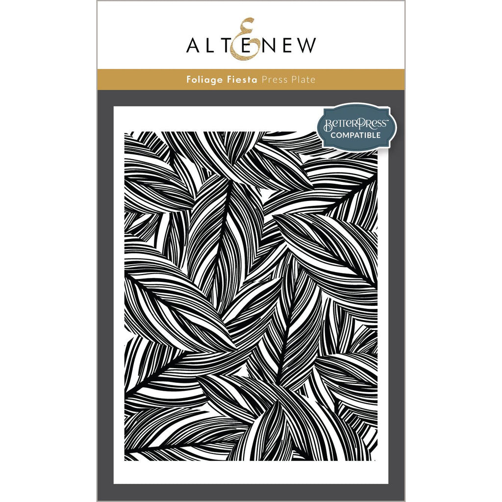 Altenew Foliage Fiesta Press n Foil Plate alt10238