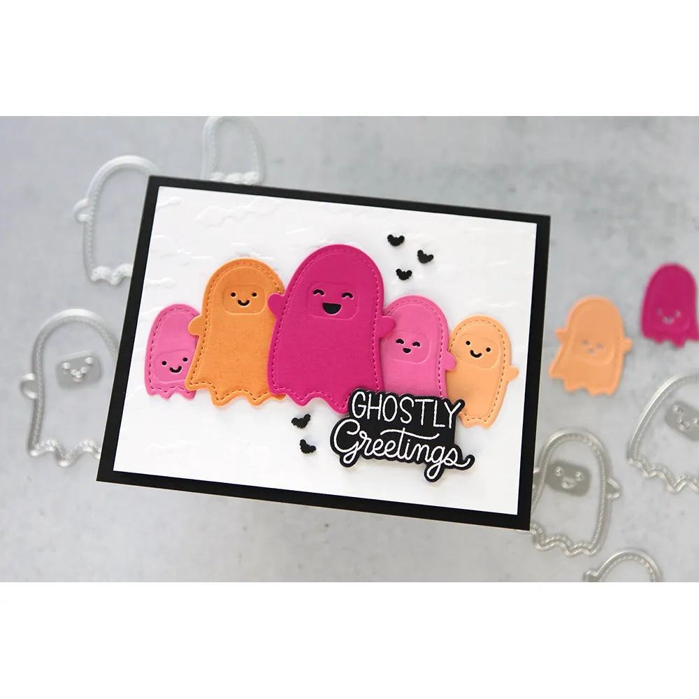 Pretty Pink Posh Stitched Ghosts Dies pink | color-code:ALT03