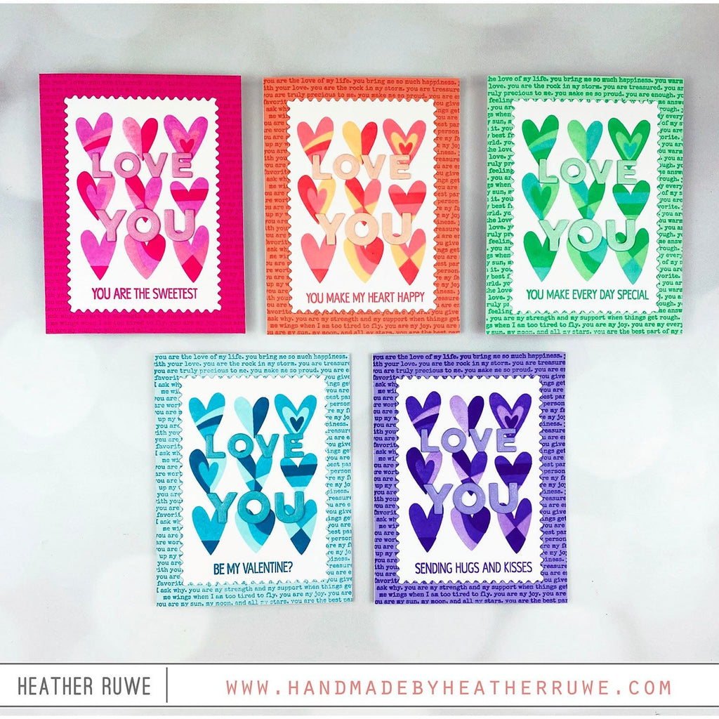 Simon Says Clear Stamps Printmaking Hearts 2023msc Sweetheart Love Cards | color-code:ALT04