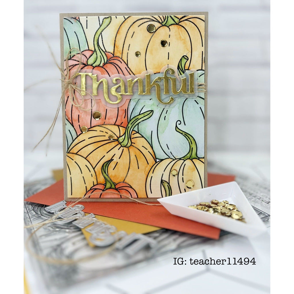 Simon Says Clear Stamps Pumpkin to Talk About 2082ssc Stamptember Thankful Card | color-code:ALT05