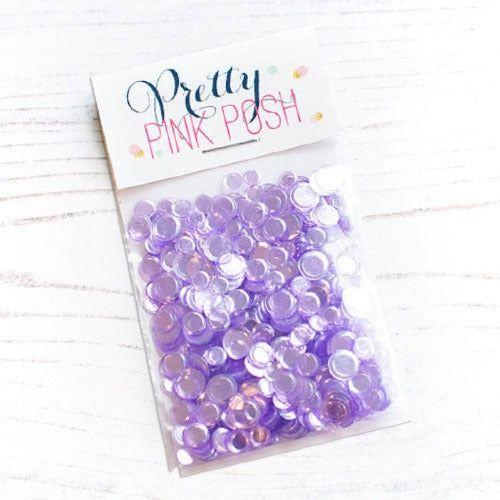 Pretty Pink Posh Purple Shimmer Confetti