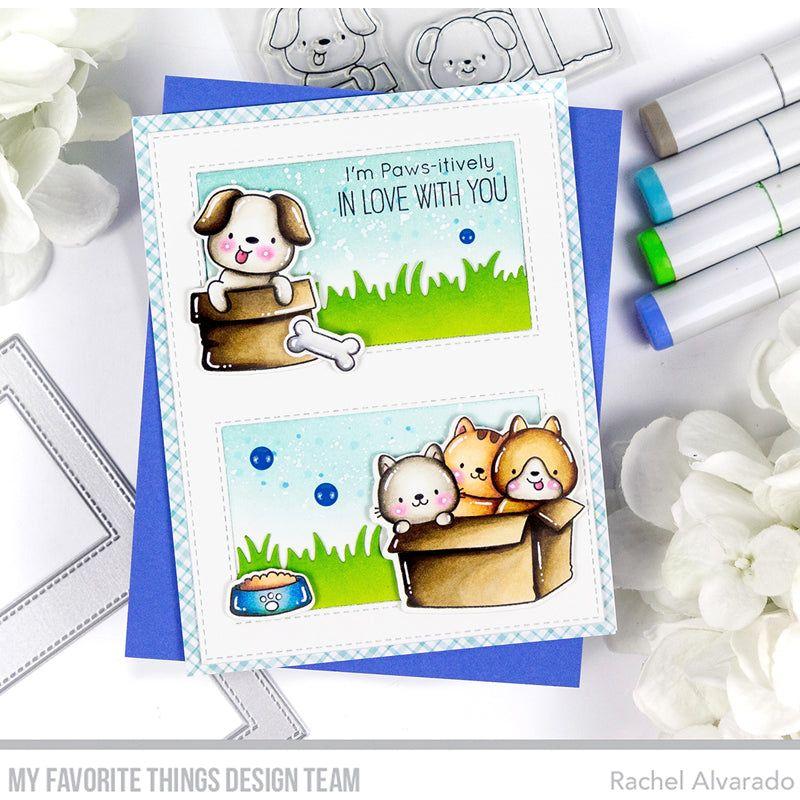 My Favorite Things You Rescued Me Clear Stamps and Dies Set In Love | color-code:alt1