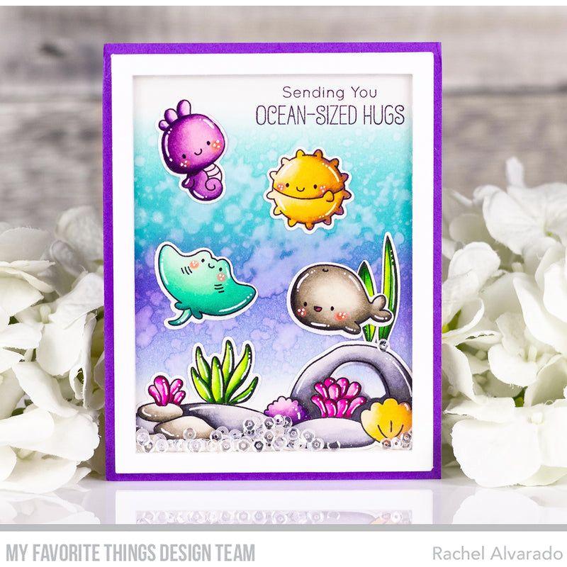 My Favorite Things Ocean-Sized Hugs Clear Stamps jb044 Hugs | color-code:alt3