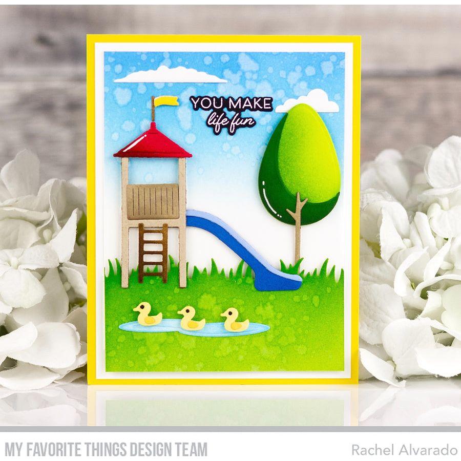 My Favorite Things Walk in the Park Clear Stamps and Dies Set You Make Life Fun | color-code:alt2