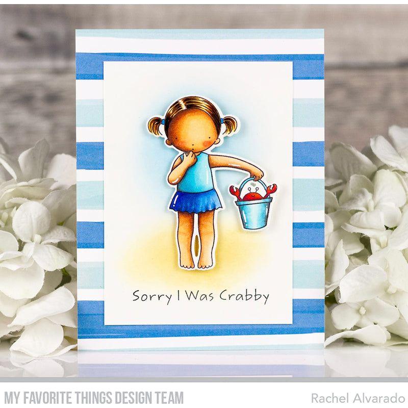 My Favorite Things Sunny Days and Sandy Toes Clear Stamps and Die Set Crabby | color-code:alt2