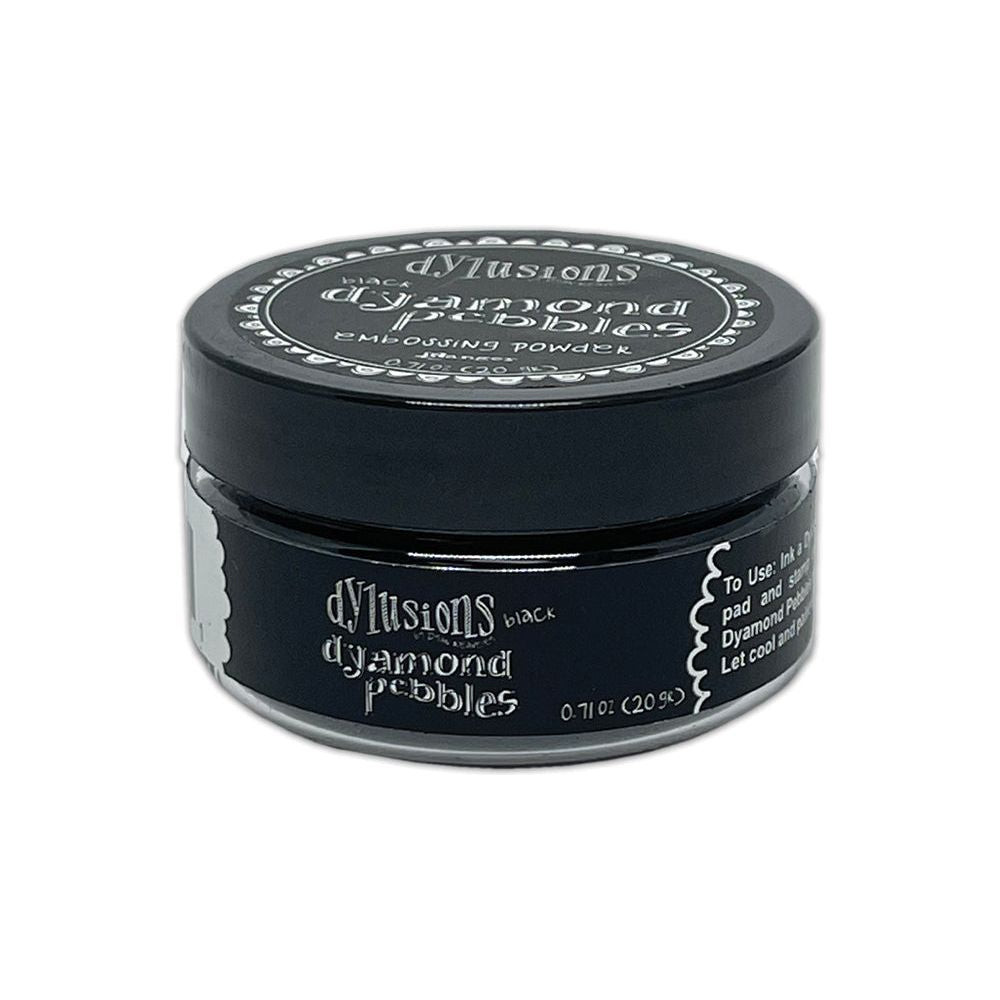 Ranger Dylusions Black Dyamond Pebbles Embossing Powder dym87861