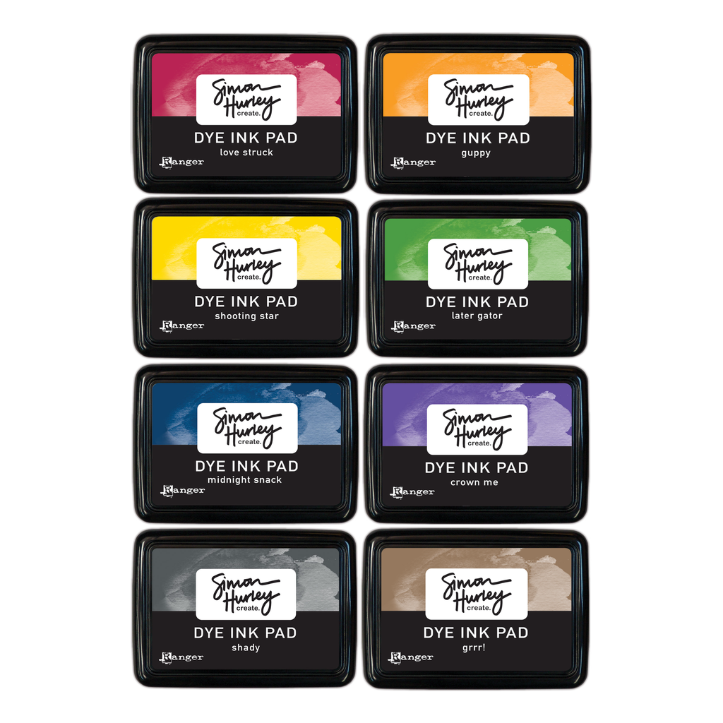 Ranger Simon Hurley Dye Ink Pads Bundle 2