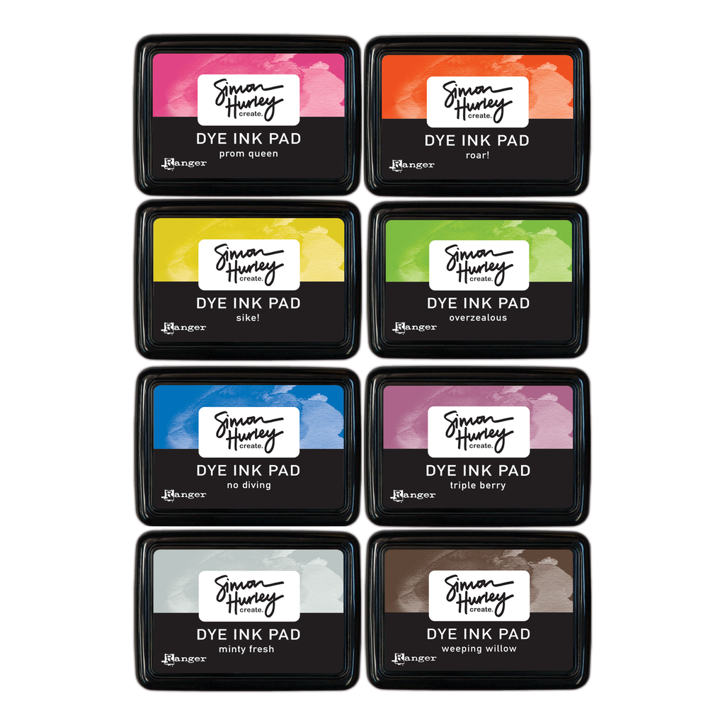 Ranger Simon Hurley Dye Ink Pads Bundle 3