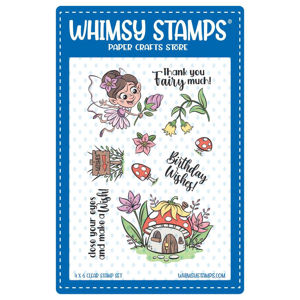 Whimsy Stamps Fairy Land Clear Stamps khb214